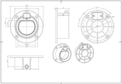 Specification of IEC Dummy Socket Specification of IEC Dummy Socket